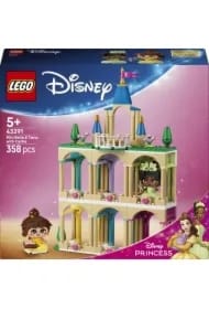 LEGO Disney Princess Mała Bella i Tiana z zamkiem 43291