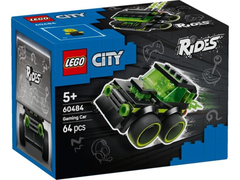 LEGO 60484 City Pojazdy – Gamingowa wyścigówka