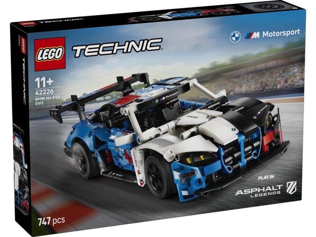 LEGO 42226 Technic Samochód wyścigowy BMW M4 Gt3 Evo LEGO 42226 Technic Samochód wyścigowy BMW M4 Gt3 Evo