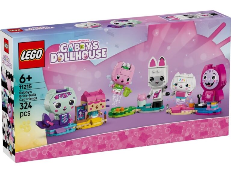 LEGO 11215 Gabby’s Dollhouse Koci przyjaciele Gabi z klocków