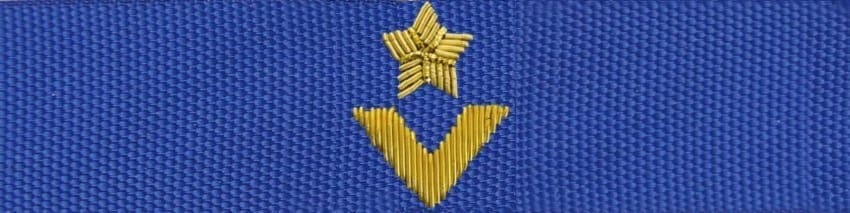 Otok do czapki garnizonowej PSP – młodszy aspirant (haft bajorkiem)
