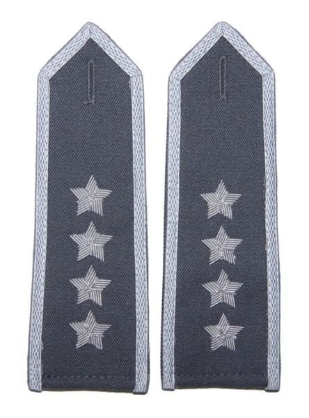 Pagony stalowe do koszulo-bluzy Wojska Polskiego – starszy chorąży sztabowy