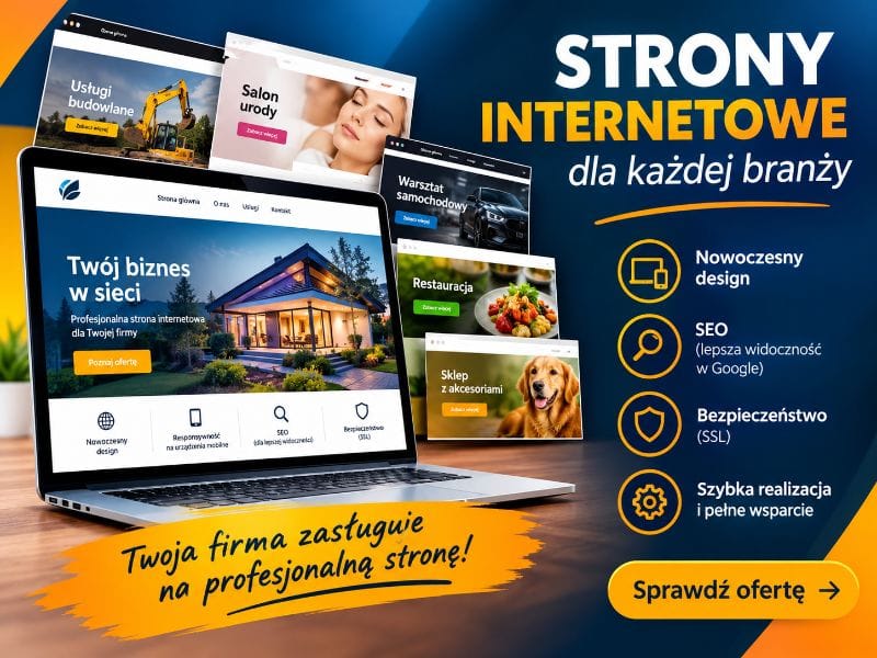 Tworzymy strony dla gastronomii