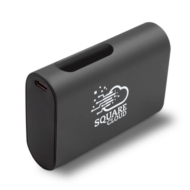Power bank 10000 mAh Walt – Grafitowy