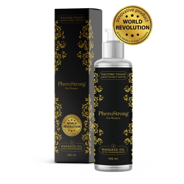Olejek do ciała dla kobiet z feromonami świeży i lekki 100 ml – PheroStrong For Women