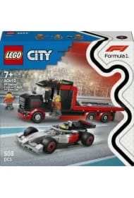 LEGO City Ciężarówka F1® z bolidem Audi F1® 60493