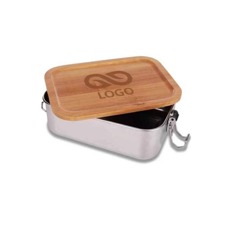 Stalowy lunch box 800 ml Somerton – Srebrny