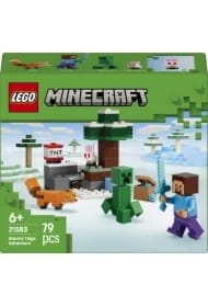 LEGO Minecraft Przygoda Steve’a w tajdze 21583