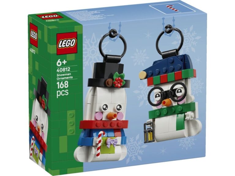 LEGO 40812 Iconic Ozdoby z bałwankami