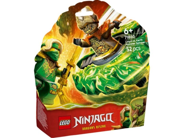 LEGO 71850 Ninjago Lloyd kontra ziemny potwór na spinnerze