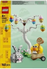 LEGO Iconic Poszukiwanie pisanek z zajączkiem i kurczaczkiem 40808