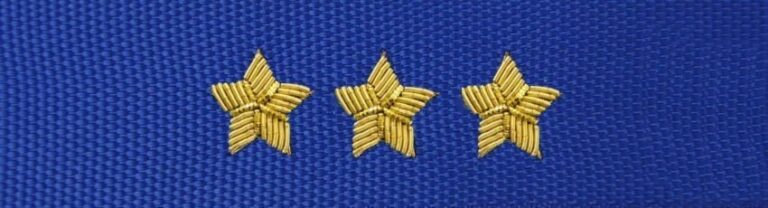 Otok do czapki garnizonowej PSP – aspirant sztabowy, kapitan, starszy brygadier (haft bajorkiem)