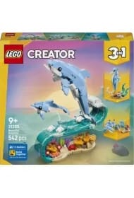 LEGO Creator Zwierzęta morskie: piękny delfin 31385