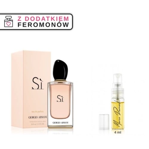 Perfumy nr 165 4ml z feromonami – zamiennik inspirowany Si od Giorgio Armani