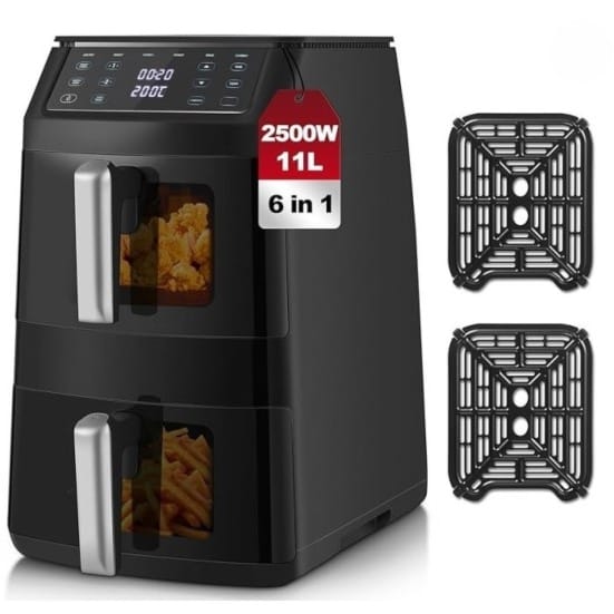 Frytkownica Air fryer TopStrong Z Podwójnym Koszem AF1102T 2500W
