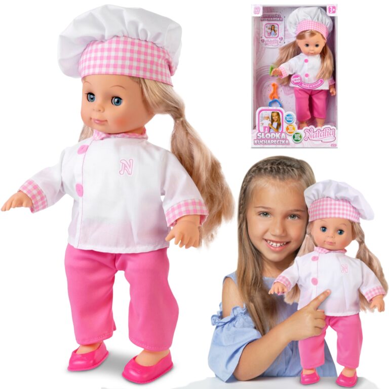 Natalia Słodka Kuchareczka – mówiąca lalka miękka 42 cm, 3+