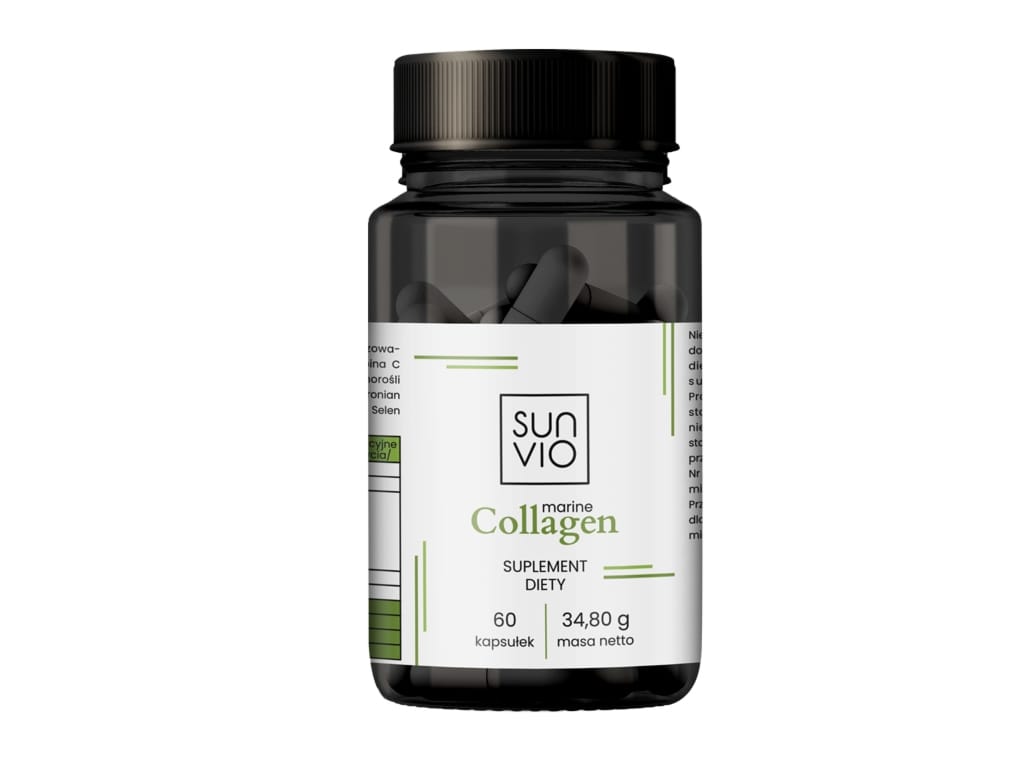 SunVio Collagen marine 60 kapsułek