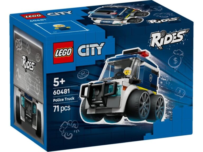 LEGO 60481 City Pojazdy – Ciężarówka policyjna