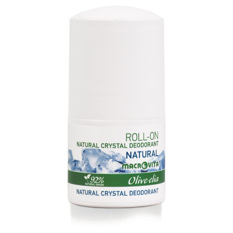 Macrovita Olive.elia naturalny dezodorant w kulce z kryształem Natural 50ml