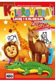 Kolorowanka. Liczę i koloruję – Zwierzęta