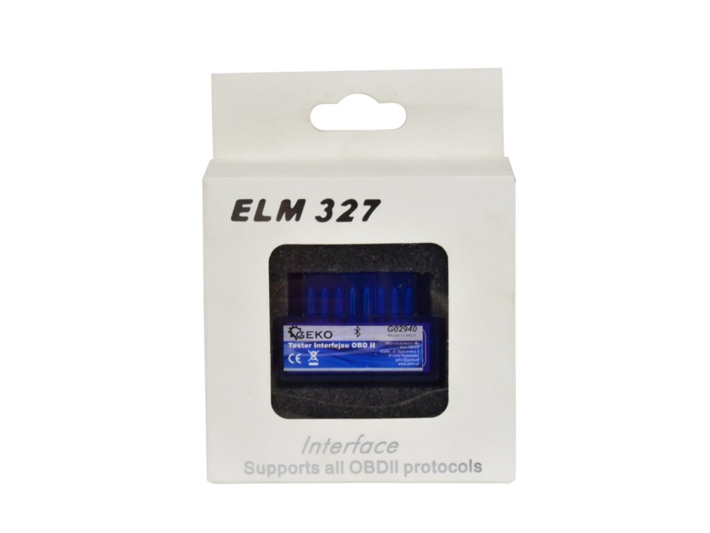 Interfejs Diagnostyczny Skaner Tester OBD II ELM327 GEKO