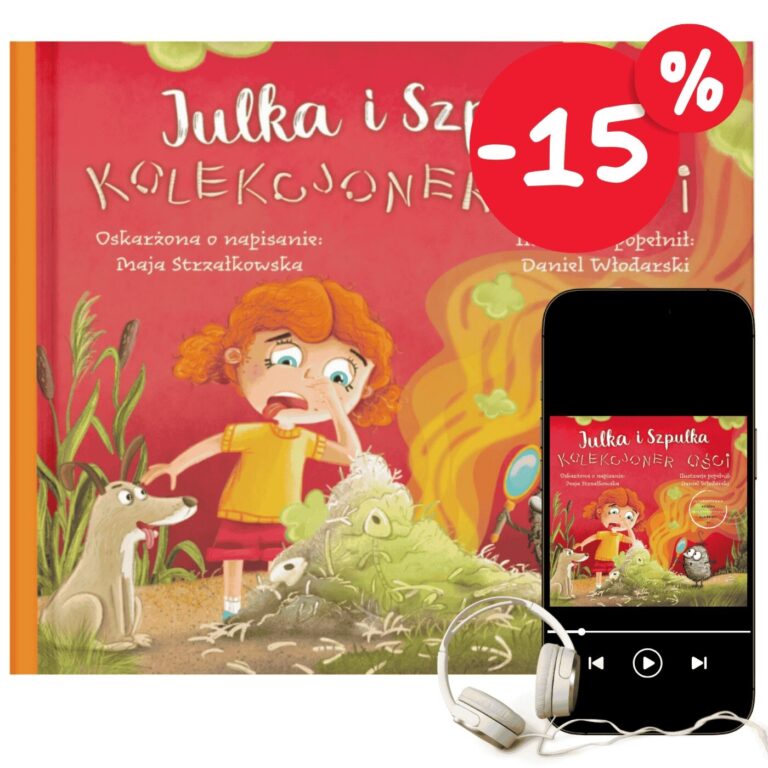 Zestaw książka + audiobook „Kolekcjoner ości”