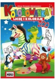 Zoo kolorowanka liczę i koloruję