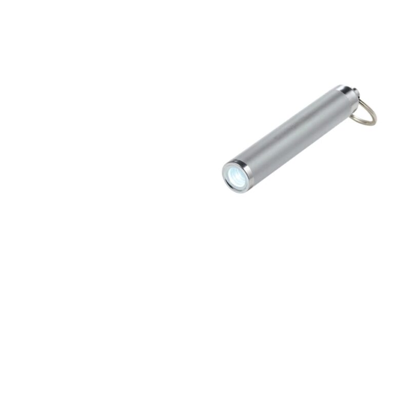Brelok do kluczy, lampka LED Lumio – srebrny