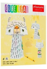 Kolorowanka CubeHead 3D, „Lama”, Normal