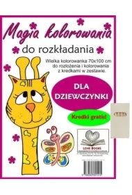 Magia kolorowania do rozkładania. Dla dziewczynki
