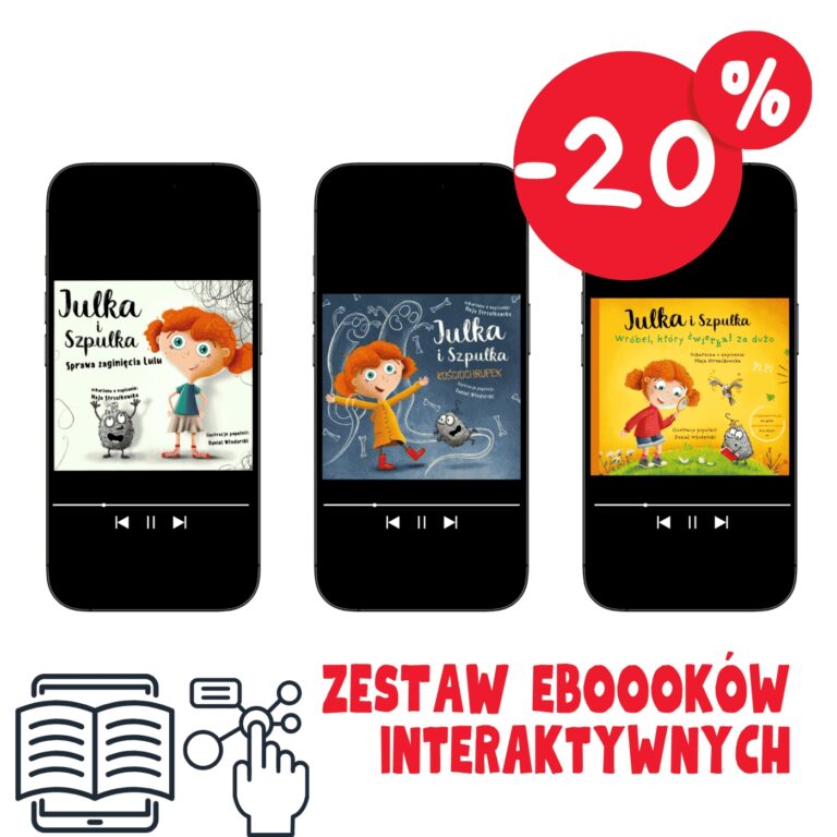 Zestaw interaktywnych eBooków Julka i Szpulka